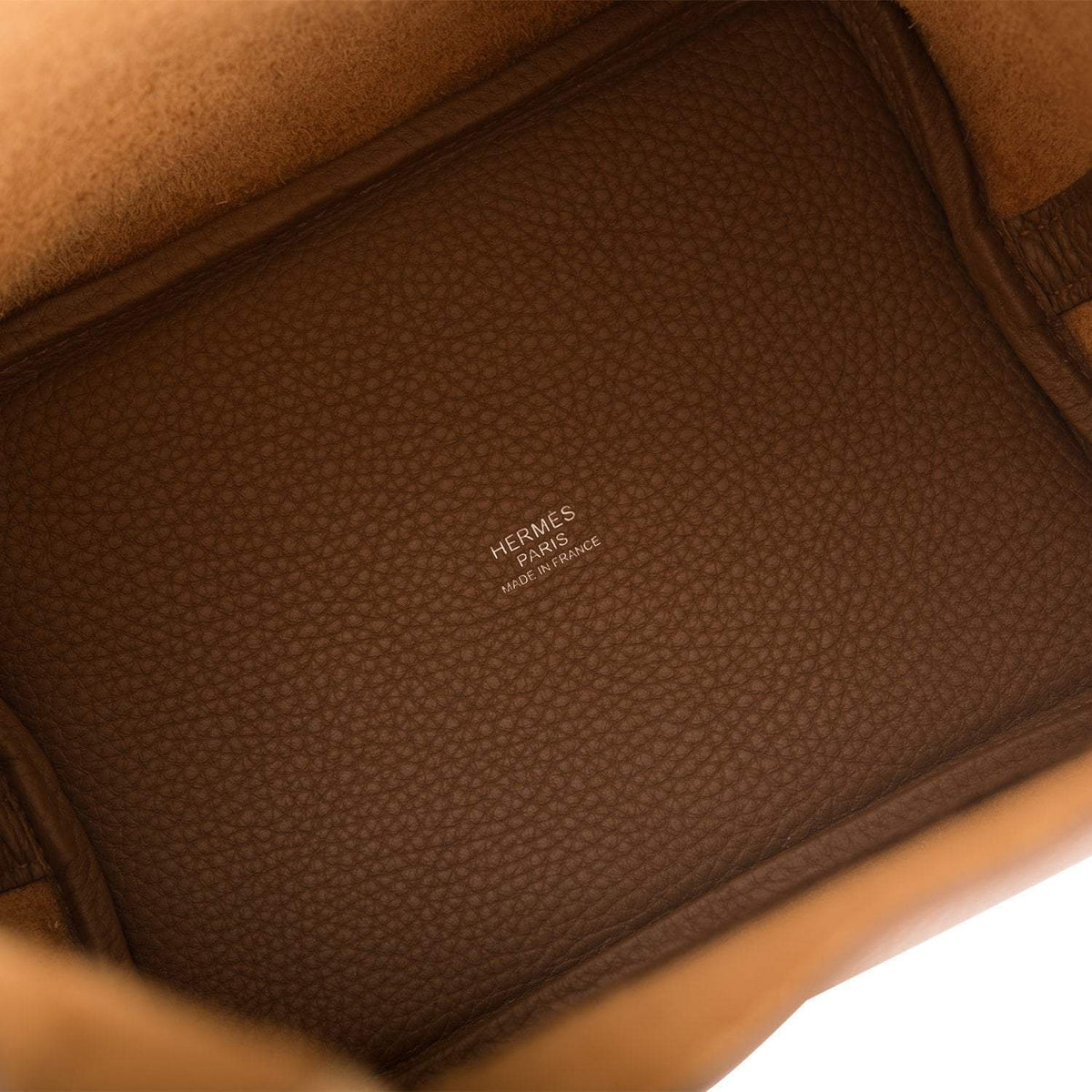 Hermès Picotin Lock 18 Alezan and Biscuit Clemence Palladium Hardware - photo 7