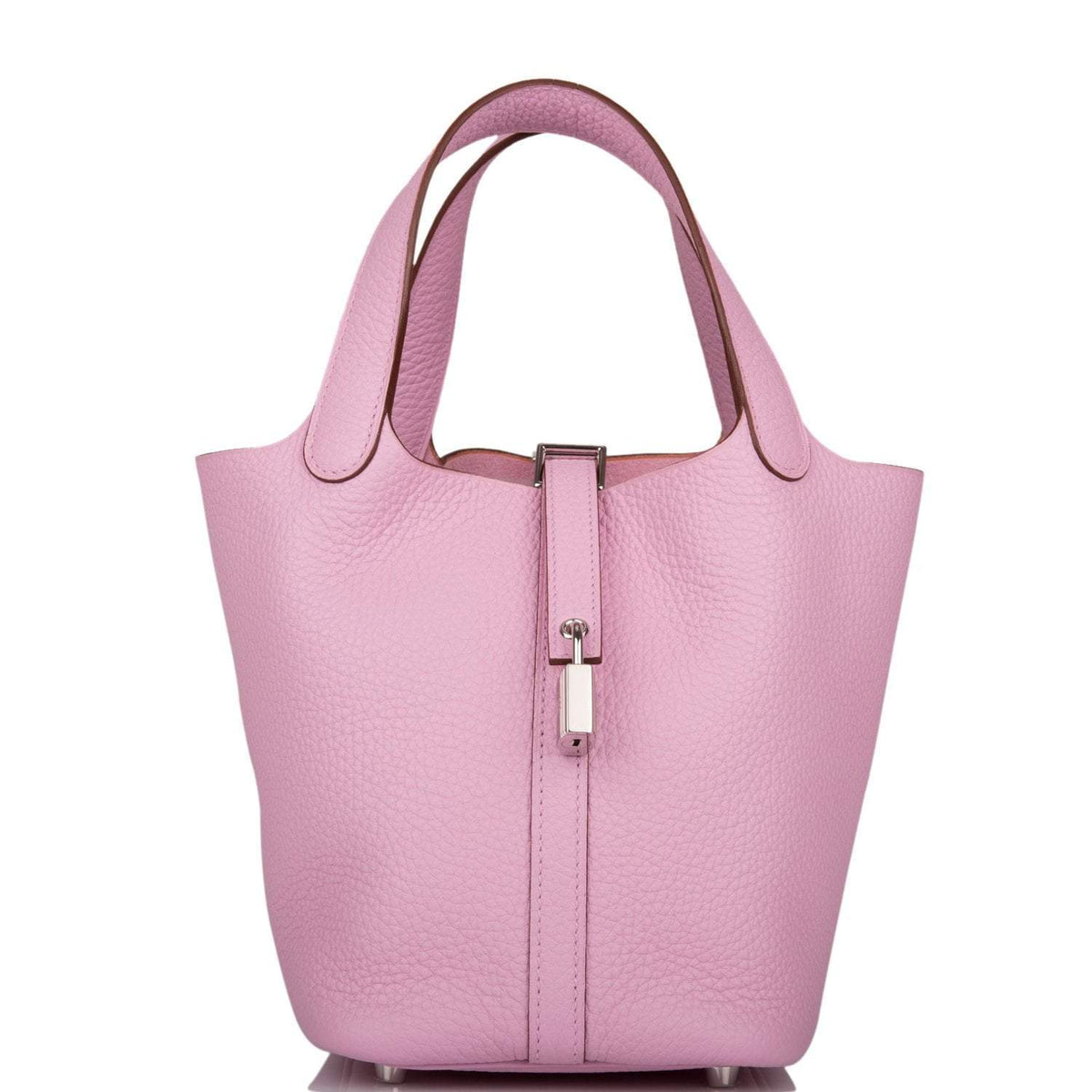 Hermès Picotin Lock 18 Mauve Sylvestre Clemence Palladium Hardware - photo 1