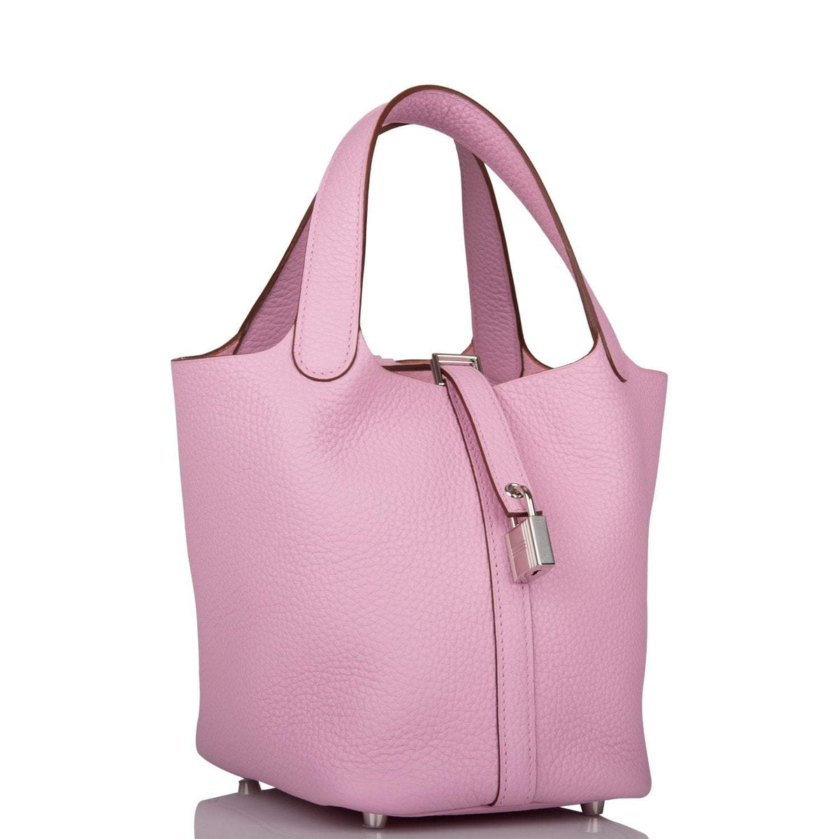 Hermès Picotin Lock 18 Mauve Sylvestre Clemence Palladium Hardware - photo 2