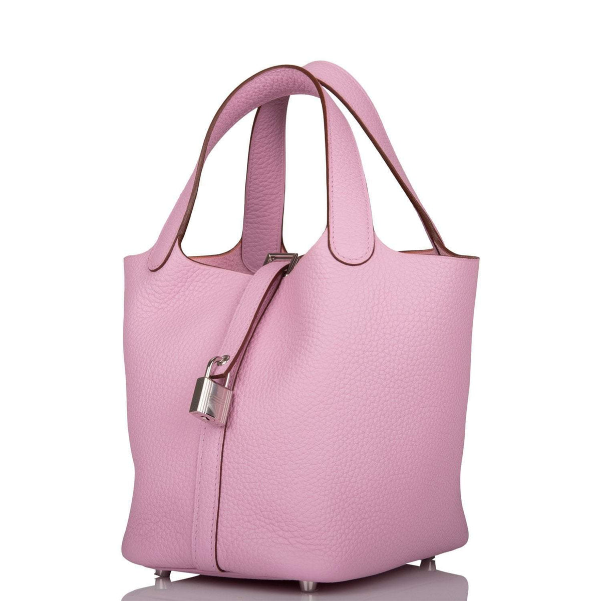 Hermès Picotin Lock 18 Mauve Sylvestre Clemence Palladium Hardware - photo 5