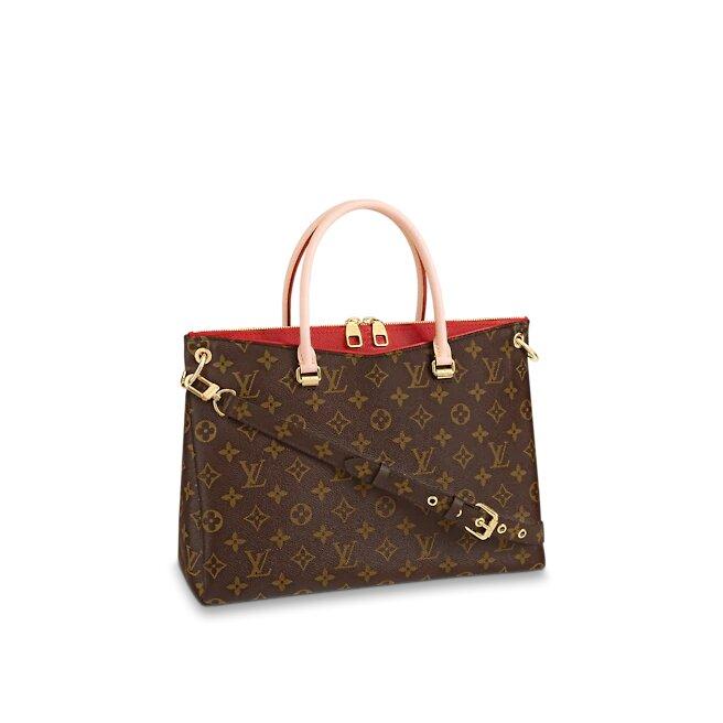 Louis Vuitton Pallas MM Cerise Red - photo 1