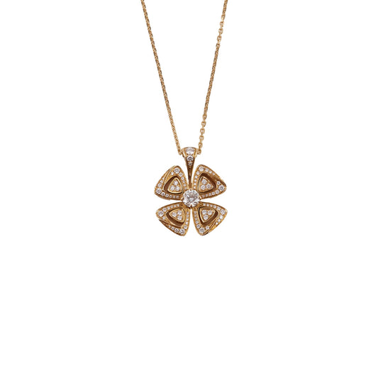 Bulgari Fiorever Necklace Rose Gold - photo 1