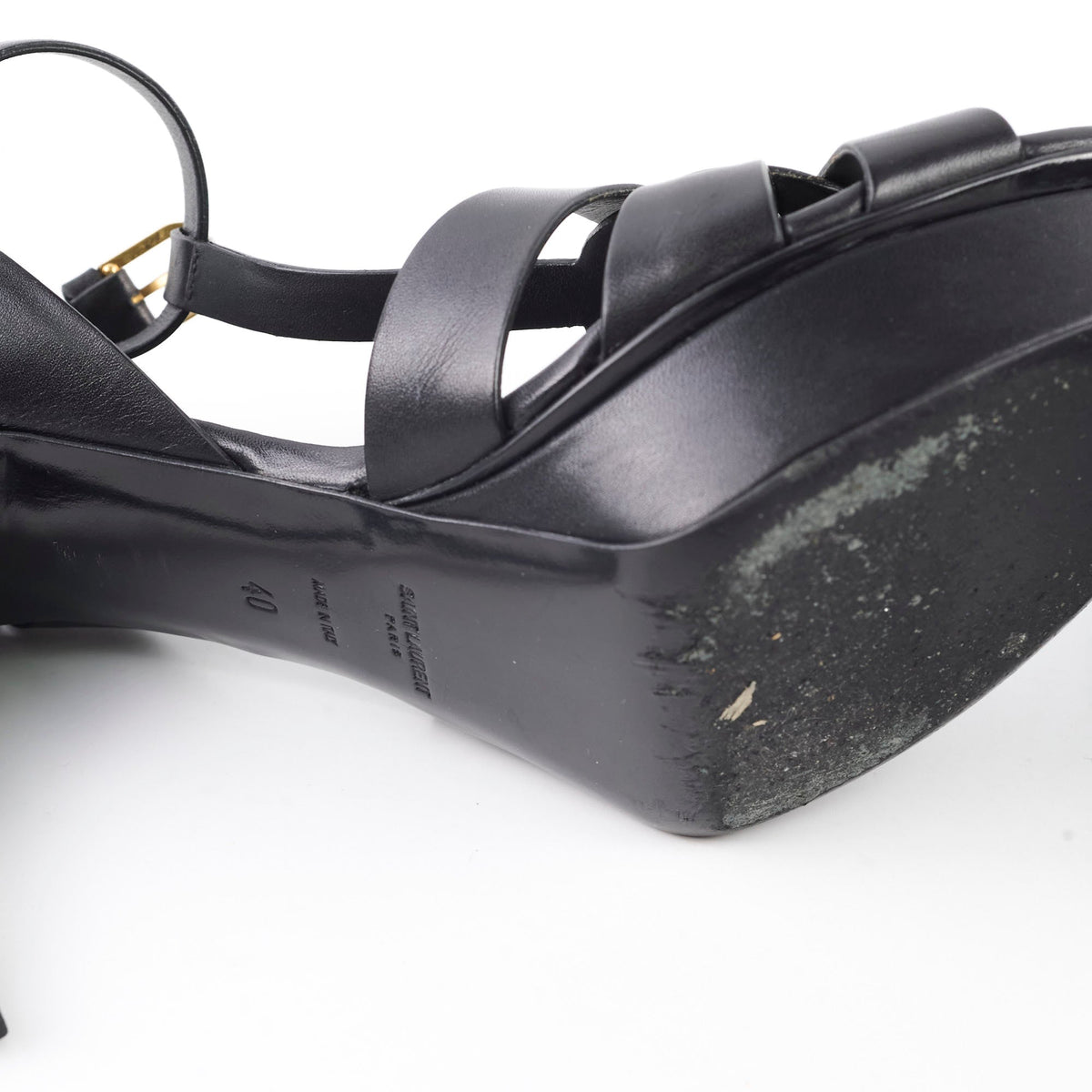Saint Laurent Tribute Heels Black - Size 40 - photo 10
