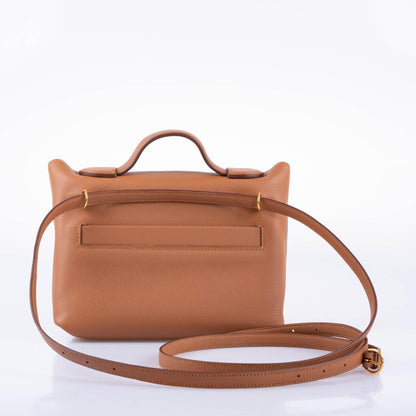 Hermès 24/24 21 Gold Evercolor and Swift Leather Gold Hardware - 2021, Z - photo 10