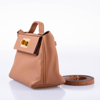Hermès 24/24 21 Gold Evercolor and Swift Leather Gold Hardware - 2021, Z - photo 7