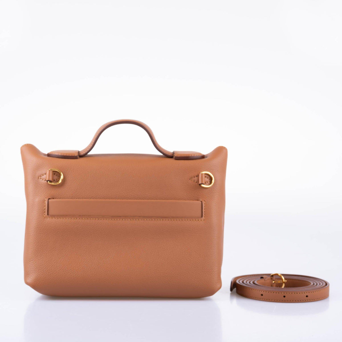 Hermès 24/24 21 Gold Evercolor and Swift Leather Gold Hardware - 2021, Z - photo 9