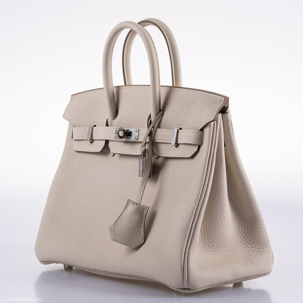 Hermès Birkin 25 Craie Togo Palladium Hardware - 2020, Y - photo 4