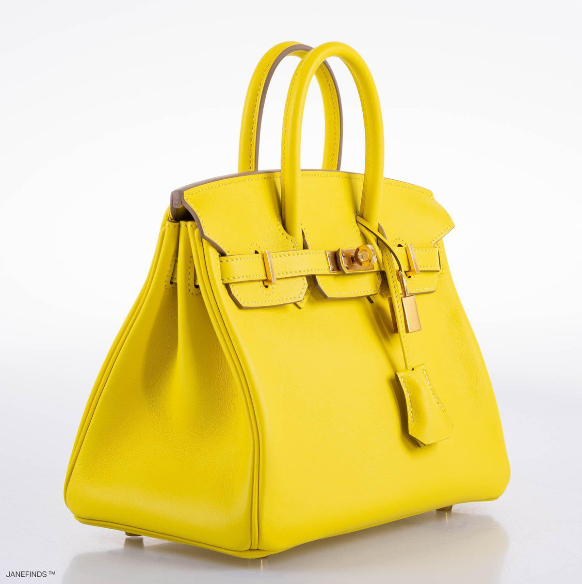 Hermès Birkin 25 Lime Swift Leather Gold Hardware - 2019, D - photo 3