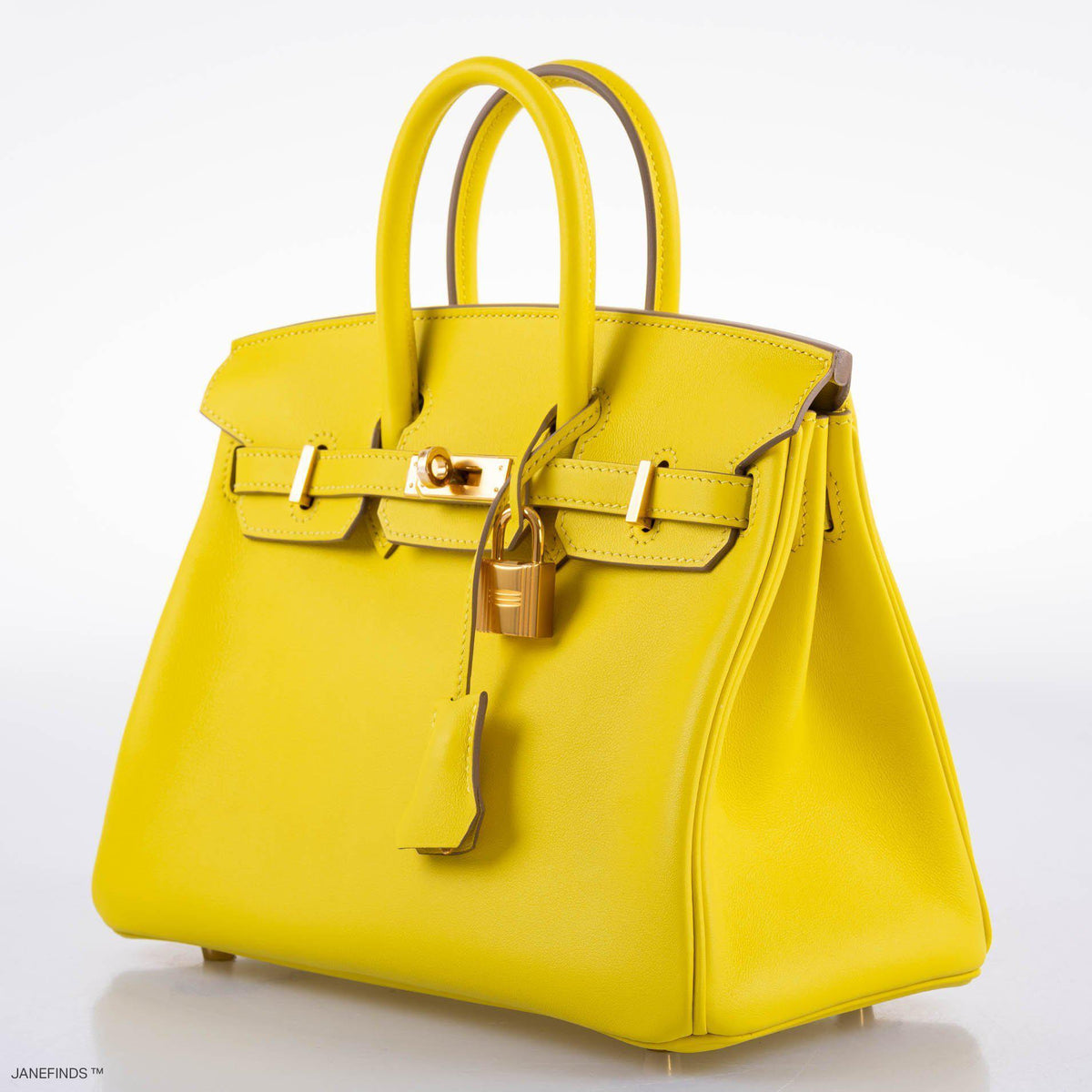 Hermès Birkin 25 Lime Swift Leather Gold Hardware - 2019, D - photo 4
