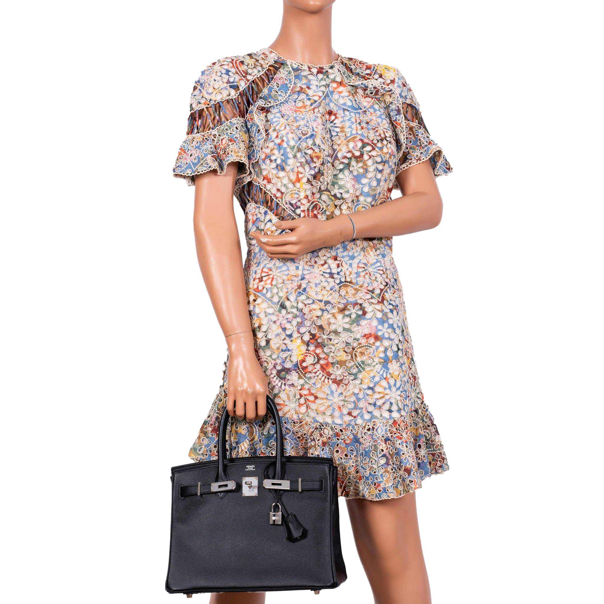 Hermès Birkin 30 Black Epsom with Palladium Hardware - 2021, Z - photo 2