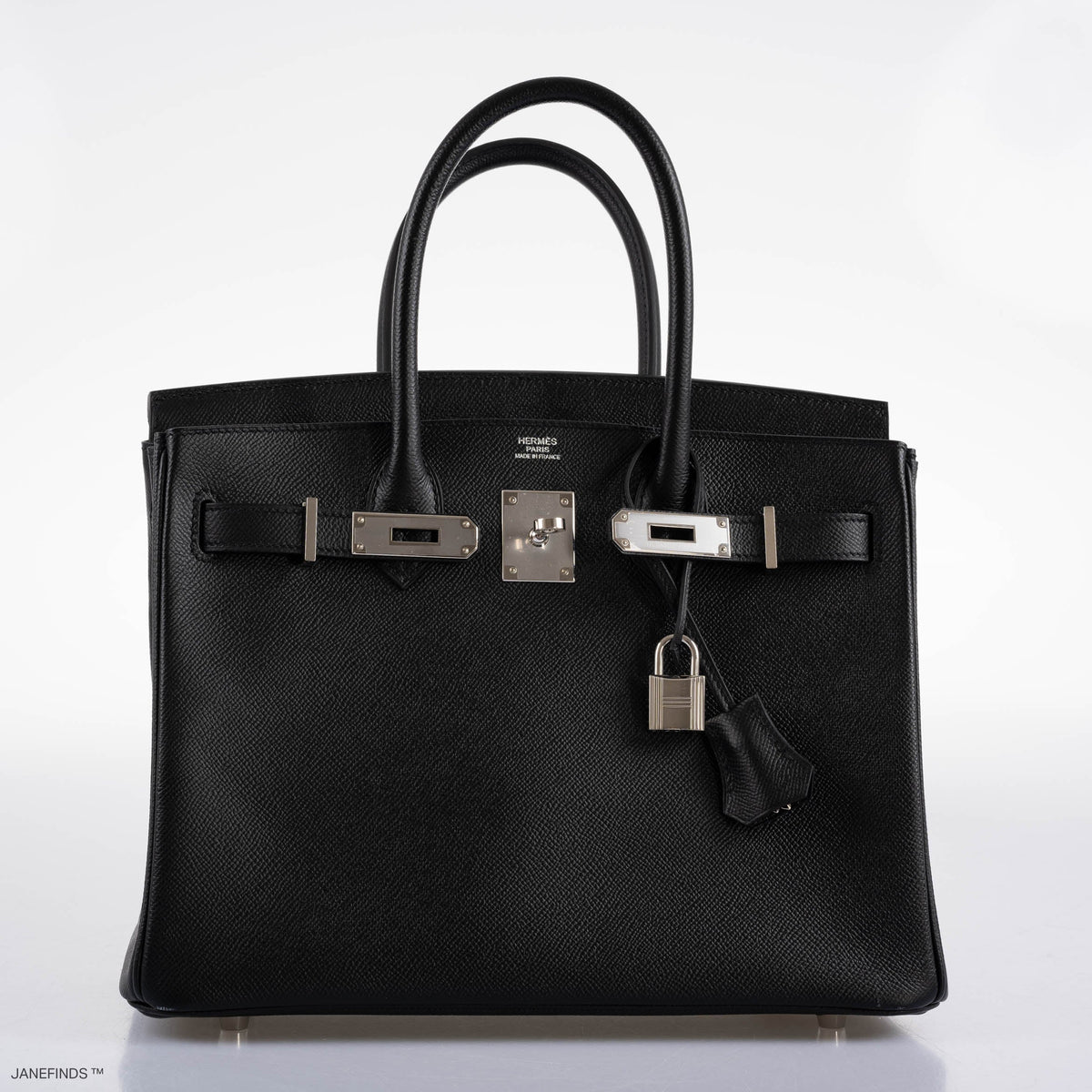 Hermès Birkin 30 Black Epsom with Palladium Hardware - 2021, Z - photo 5