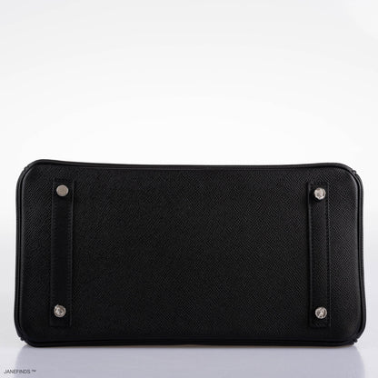 Hermès Birkin 30 Black Epsom with Palladium Hardware - 2021, Z - photo 6
