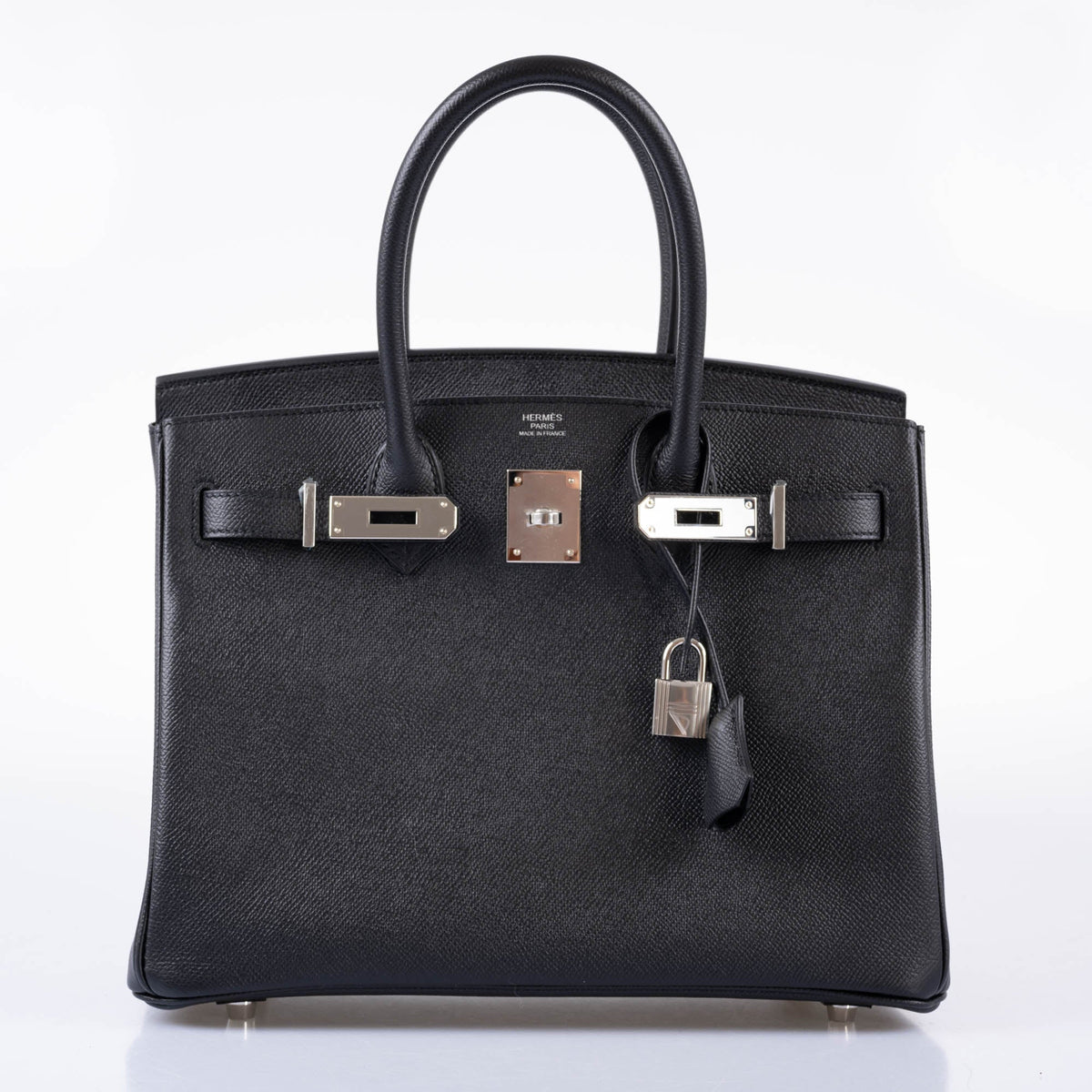 Hermès Birkin 30 Black Epsom with Palladium Hardware - 2021, Z - photo 9