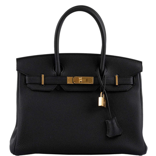 Hermès Birkin 30 Black Togo Gold Hardware - 2021, Z - photo 1