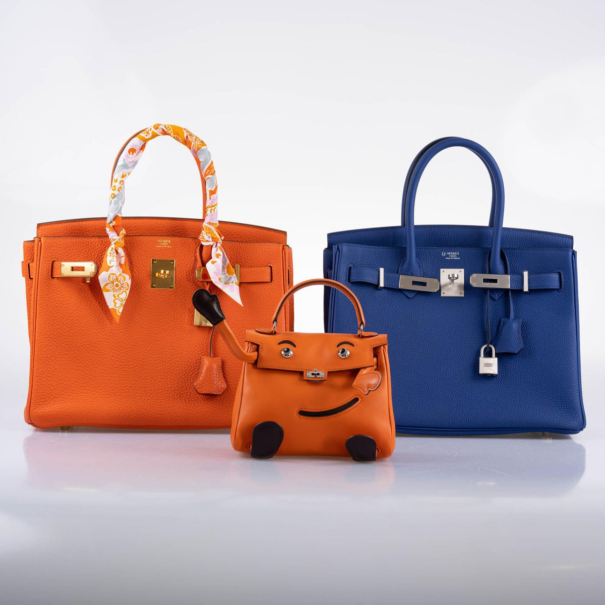 Hermès Birkin 30 Feu Togo Gold Hardware - 2020, Y - photo 9