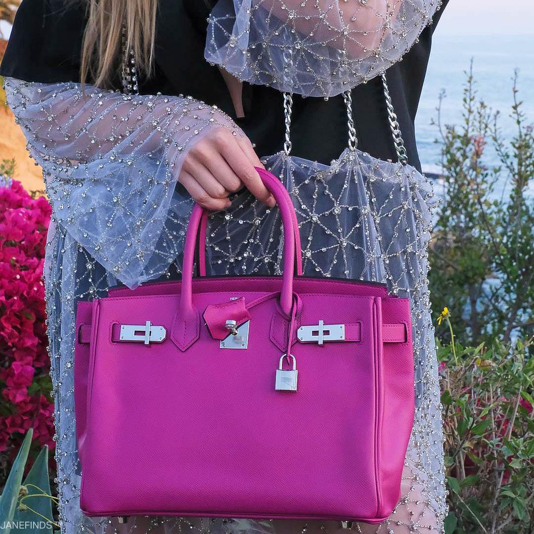 Hermès Birkin 30 Rose Pourpre Epsom with Palladium Hardware - 2018, C - photo 2