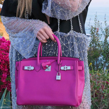 Hermès Birkin 30 Rose Pourpre Epsom with Palladium Hardware - 2018, C - photo 2