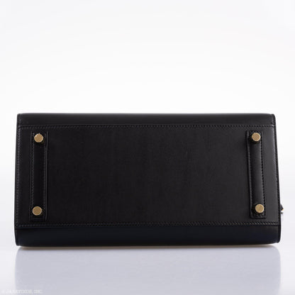 Hermès Birkin 30 Sellier Black Veau Monsieur Leather Gold Hardware - 2020, Y - photo 6