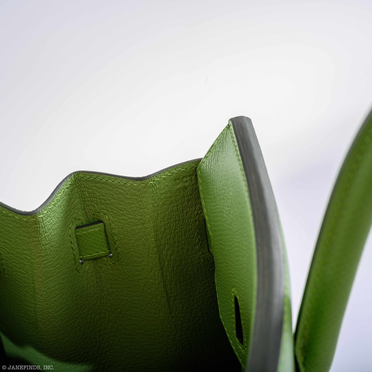 Hermes Birkin 30 Sellier Vert Criquet Madame Grain Gold Hardware - 2020, Y - image 8
