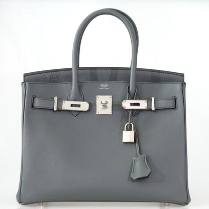 Hermès Birkin 30 Vert Amande Epsom with Palladium Hardware - 2019, D - photo 6