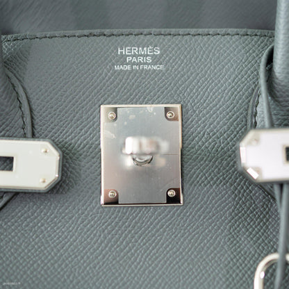 Hermès Birkin 30 Vert Amande Epsom with Palladium Hardware - 2021, Z - photo 8