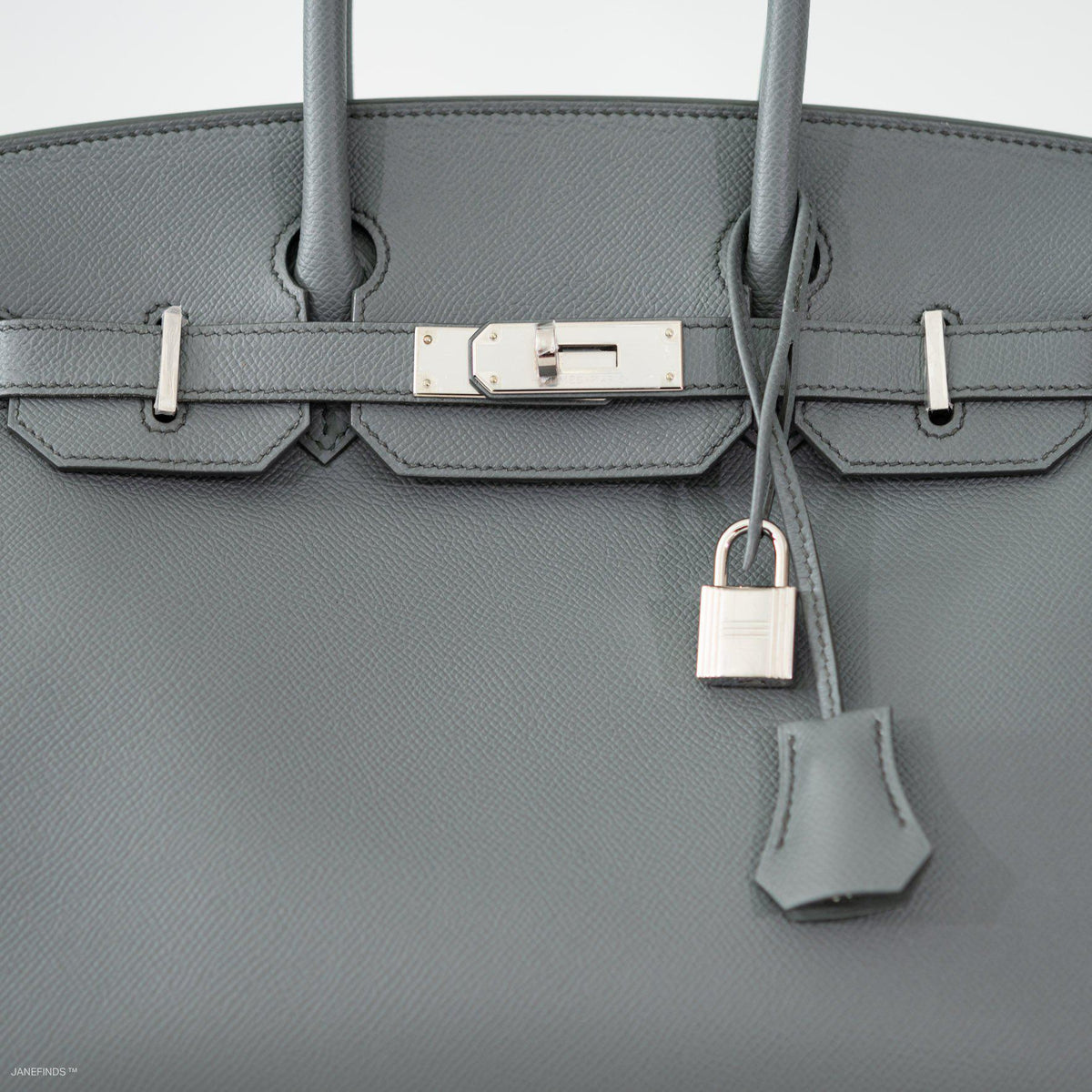 Hermès Birkin 30 Vert Amande Epsom with Palladium Hardware - 2021, Z - photo 9
