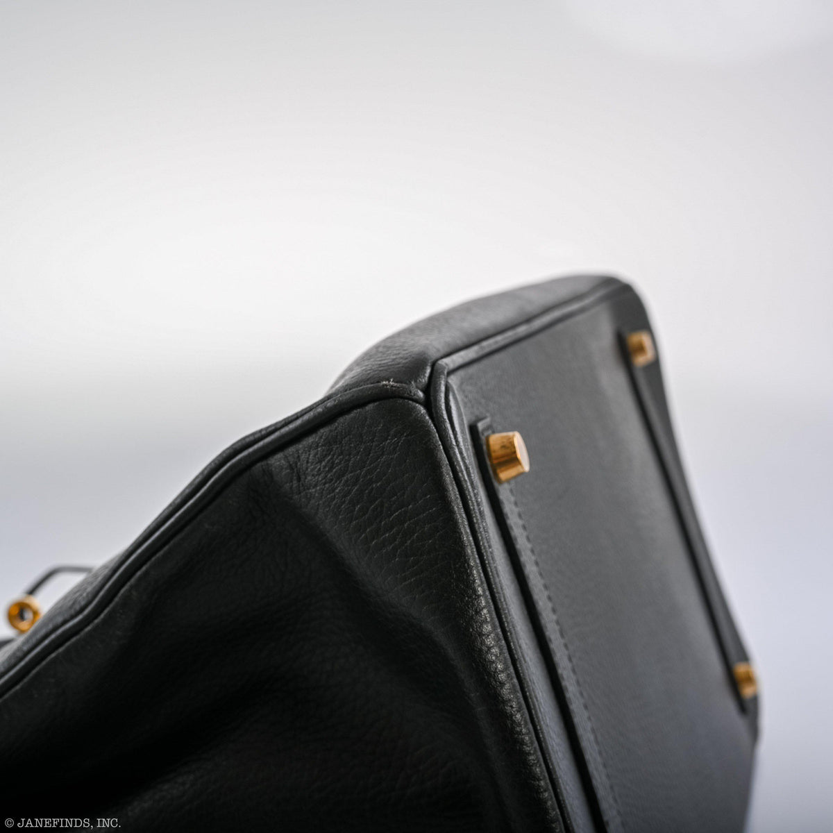 Hermès Birkin 35 Black Ardenne Gold Hardware - C Square - photo 6