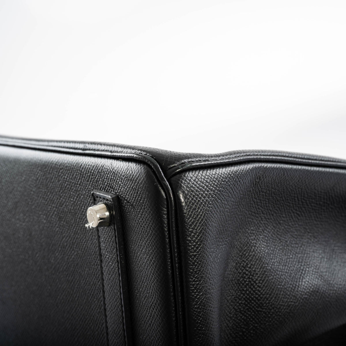 Hermès Birkin 35 Black Epsom leather Palladium Hardware - 2017, A - photo 11
