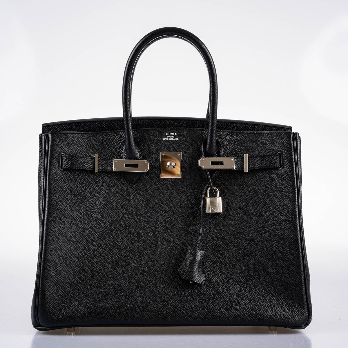 Hermès Birkin 35 Black Epsom leather Palladium Hardware - 2017, A - photo 5