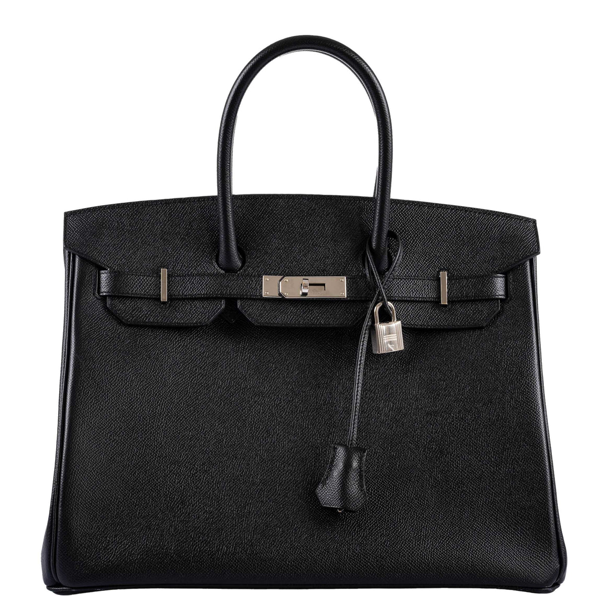 Hermès Birkin 35 Black Epsom leather Palladium Hardware - 2017, A - photo 1