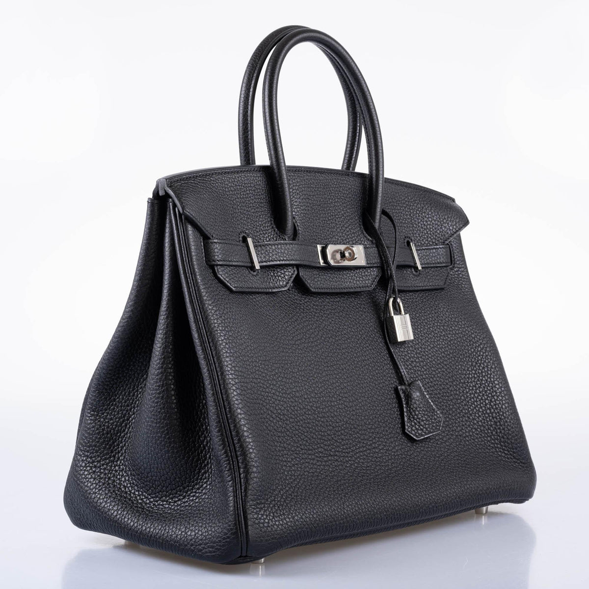 Hermès Birkin 35 Black Togo leather Palladium Hardware - 2010, N Square - photo 3