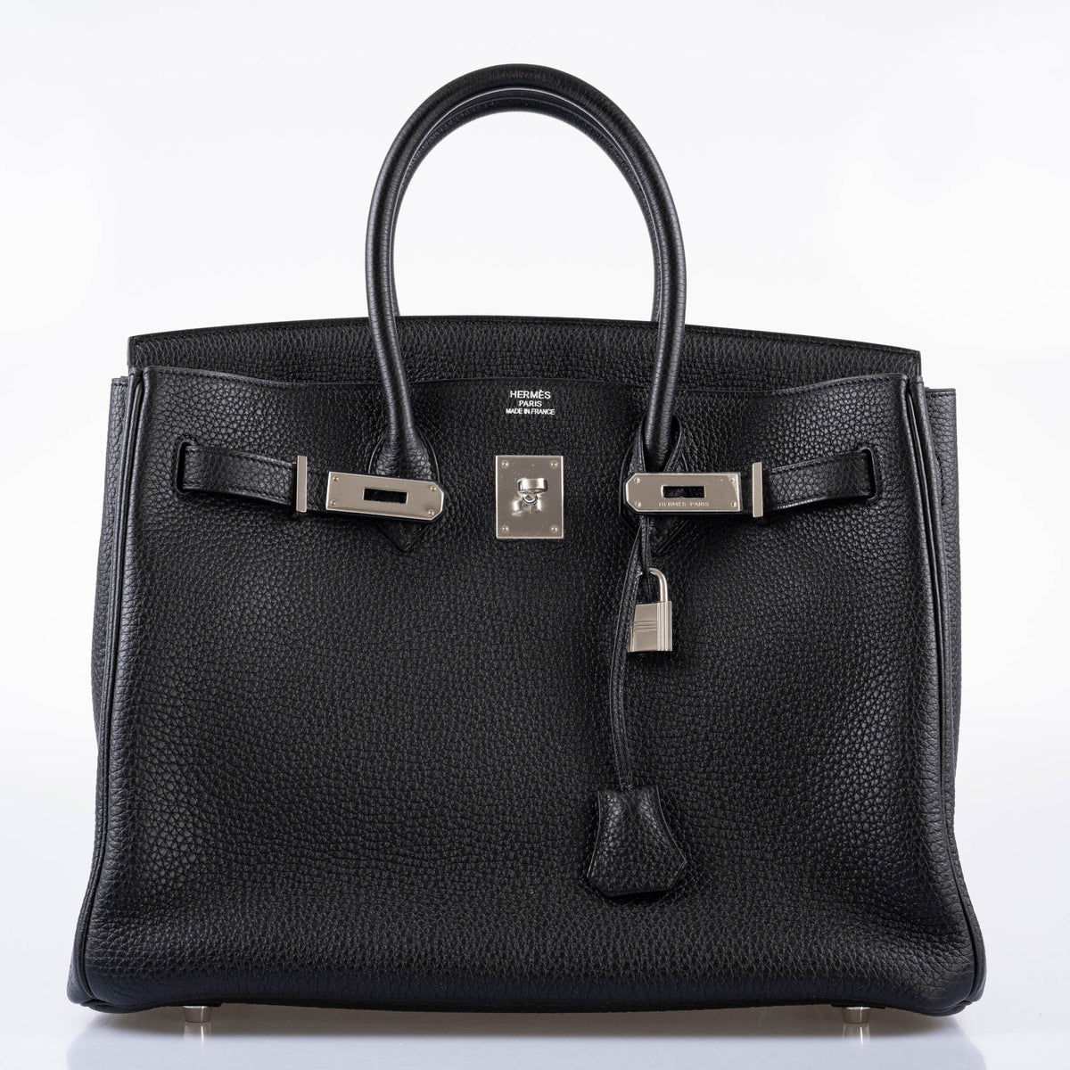 Hermès Birkin 35 Black Togo leather Palladium Hardware - 2010, N Square - photo 7