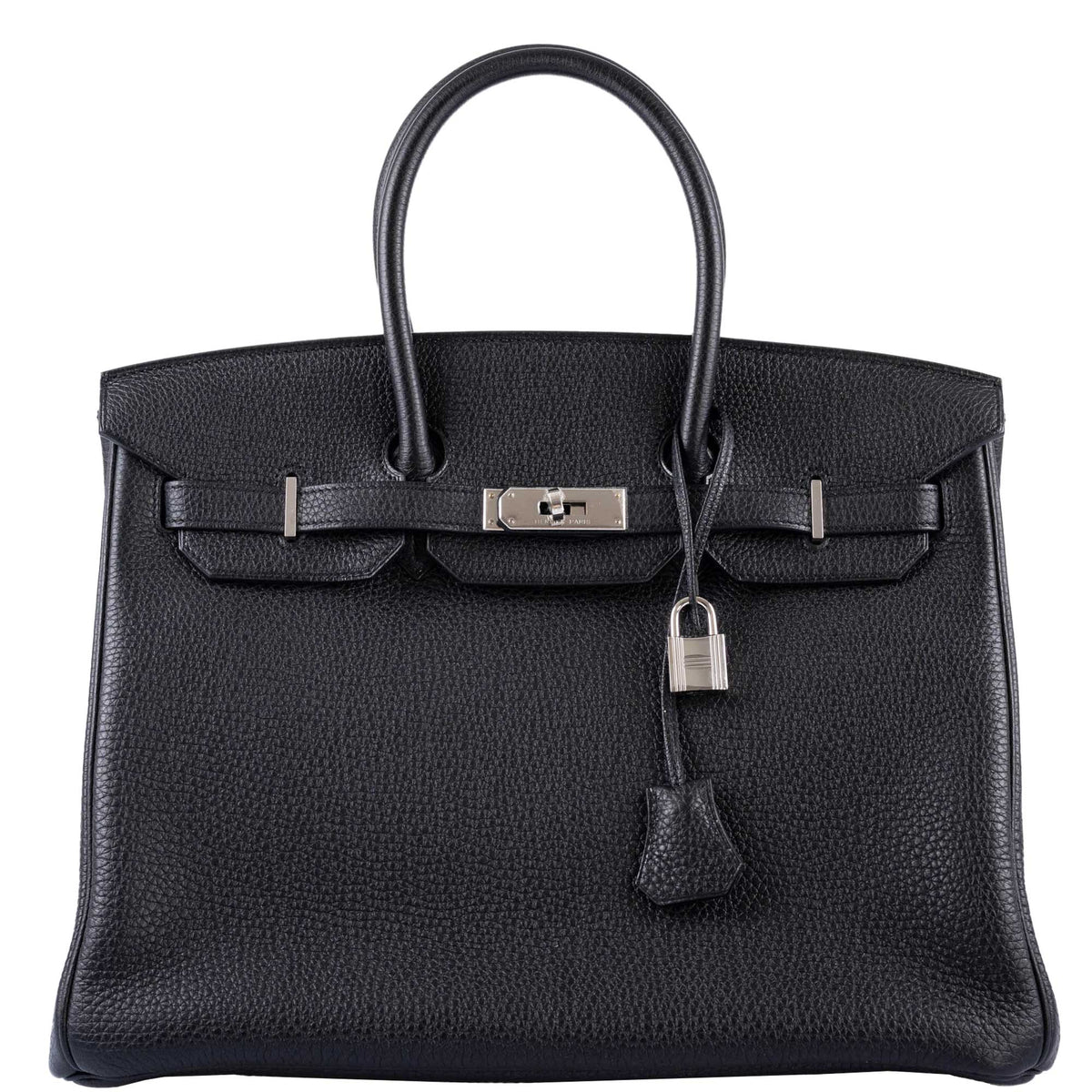 Hermès Birkin 35 Black Togo leather Palladium Hardware - 2010, N Square - photo 1