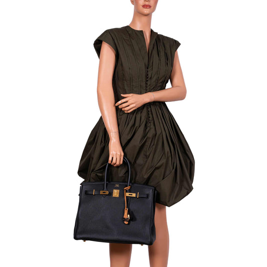 Hermès Birkin 35 Black Togo with Gold Hardware - 2017, A - photo 2