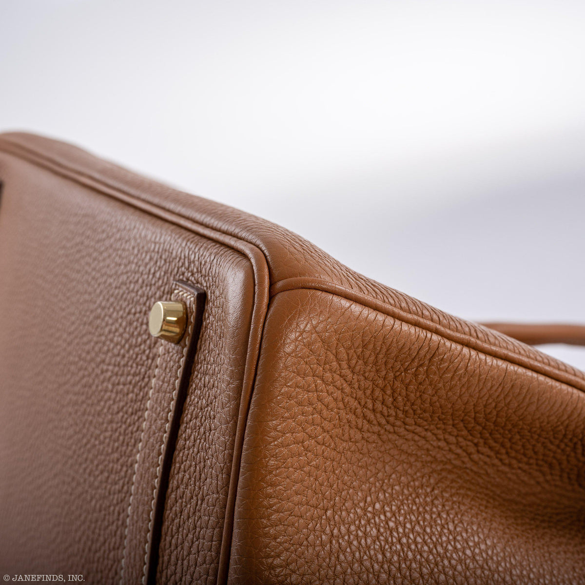 Hermès Birkin 35 Gold Togo Gold Hardware - Square O - photo 7