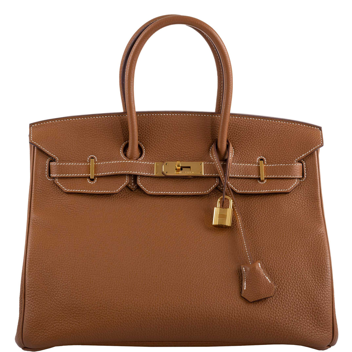 Hermès Birkin 35 Gold Togo Gold Hardware - Square O - photo 1