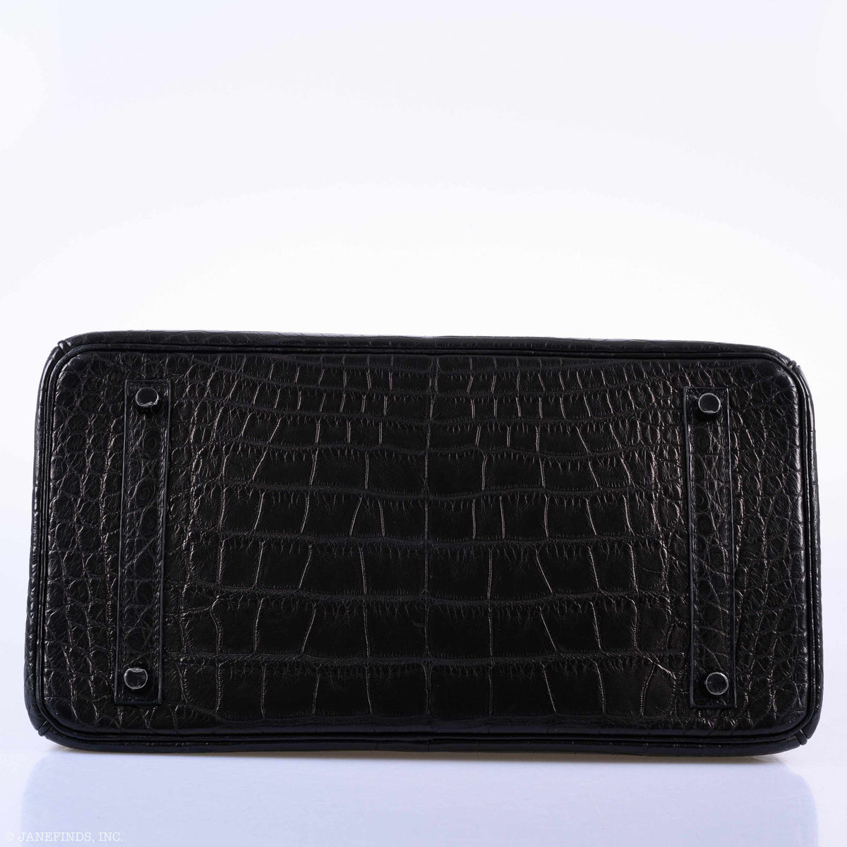 Hermès Birkin 35 SO Black Matte Alligator PVD Hardware - 2011, O Square - photo 12