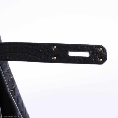 Hermès Birkin 35 SO Black Matte Alligator PVD Hardware - 2011, O Square - photo 9