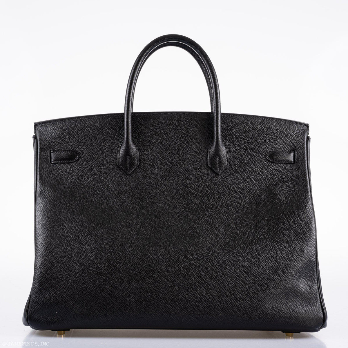Hermès Birkin 40 Black Epsom Leather Gold Hardware - 2011, Square O - photo 11