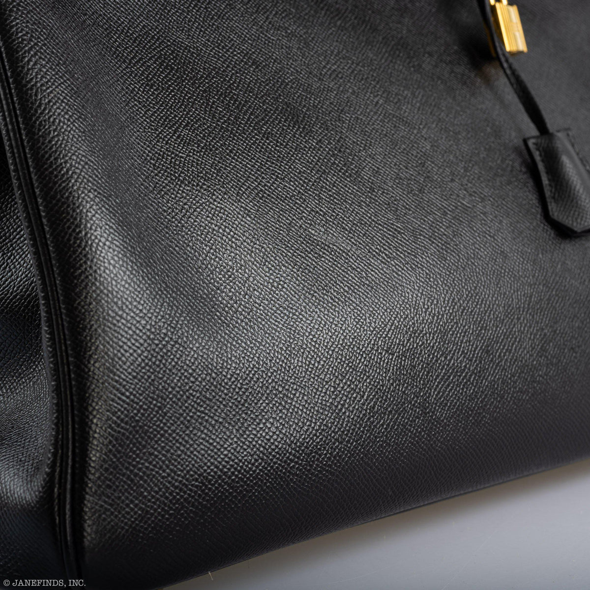 Hermès Birkin 40 Black Epsom Leather Gold Hardware - 2011, Square O - photo 13