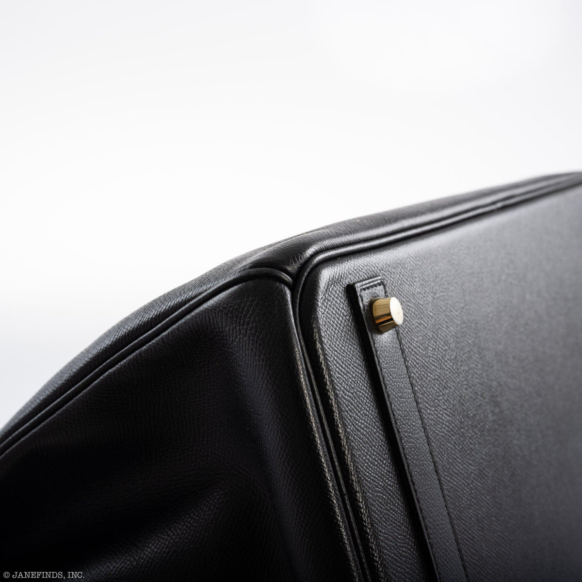 Hermès Birkin 40 Black Epsom Leather Gold Hardware - 2011, Square O - photo 7