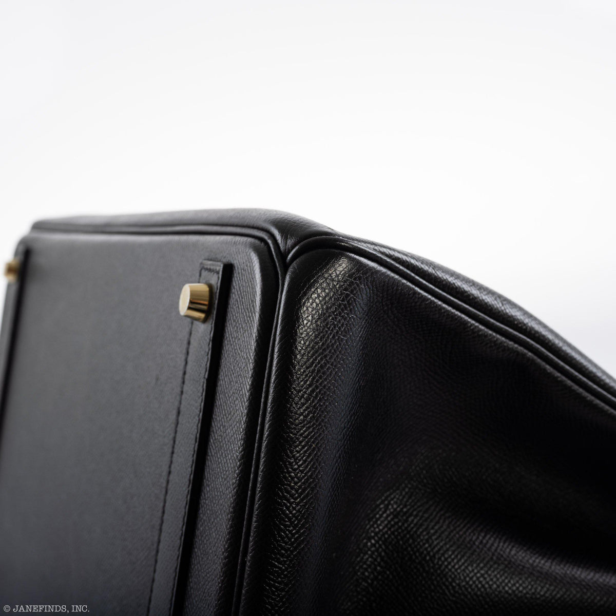 Hermès Birkin 40 Black Epsom Leather Gold Hardware - 2011, Square O - photo 8