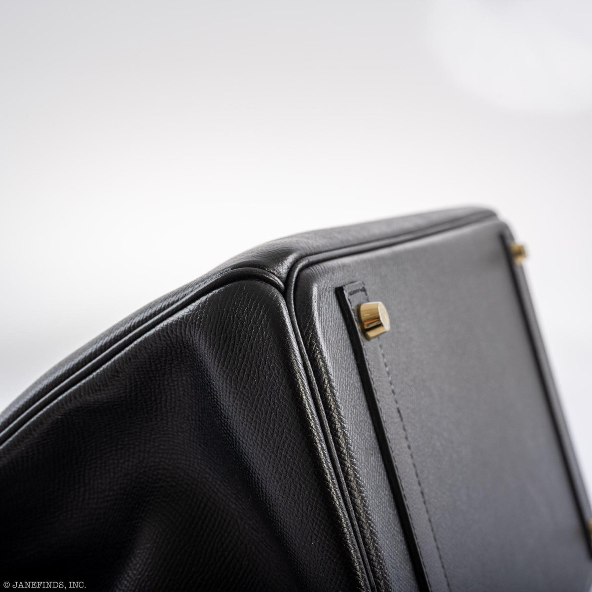 Hermès Birkin 40 Black Epsom Leather Gold Hardware - 2011, Square O - photo 9