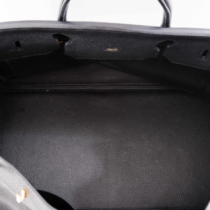 Hermes Birkin 40 Black Togo Gold Hardware - 2010, Square N - image 10
