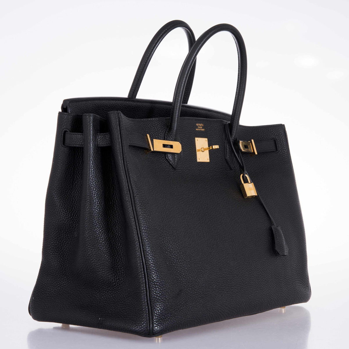 Hermes Birkin 40 Black Togo Gold Hardware - 2010, Square N - image 3