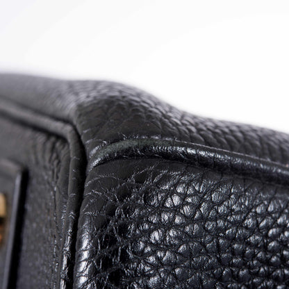 Hermes Birkin 40 Black Togo Gold Hardware - 2010, Square N - image 6