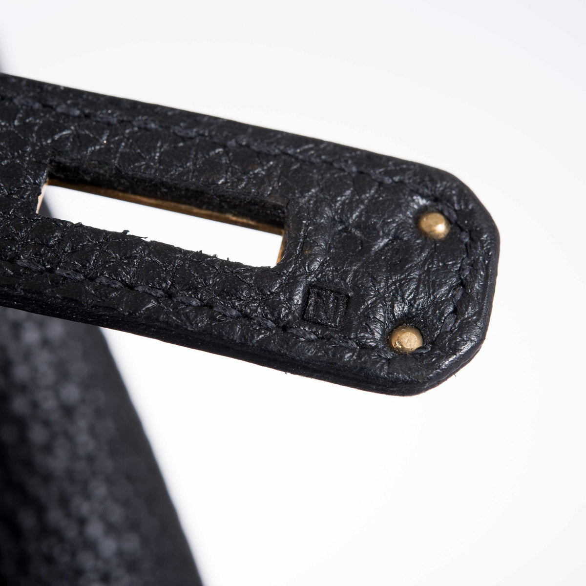 Hermes Birkin 40 Black Togo Gold Hardware - 2010, Square N - image 9