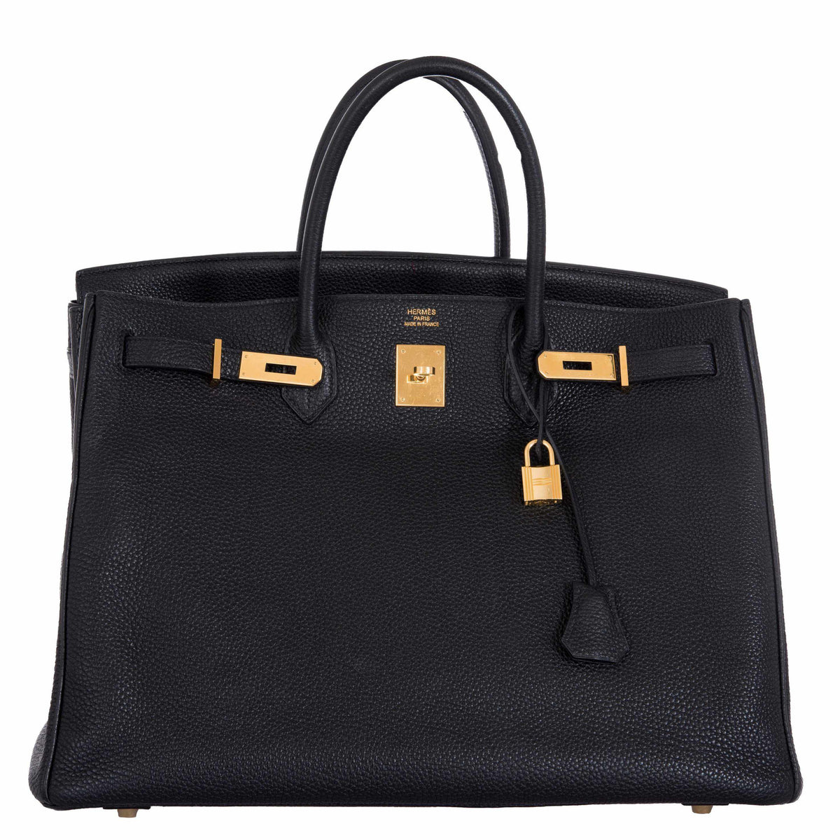 Hermes Birkin 40 Black Togo Gold Hardware - 2010, Square N - image 1