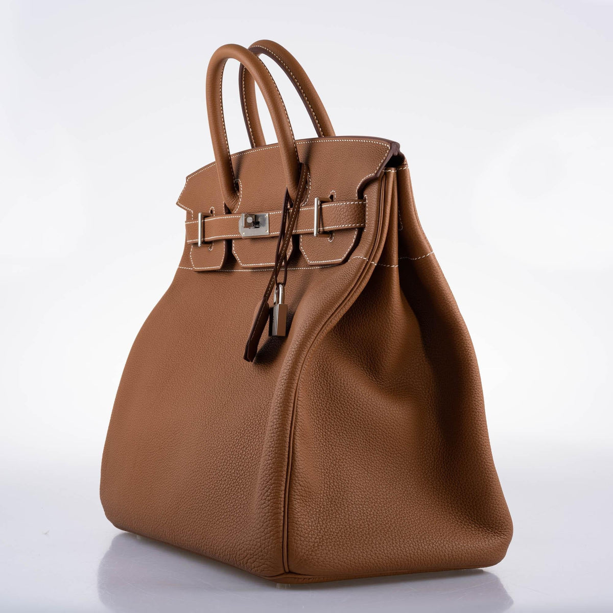 Hermès Birkin 40 HAC Gold Togo leather Palladium Hardware - 2021, Z - photo 4