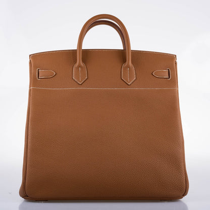Hermès Birkin 40 HAC Gold Togo leather Palladium Hardware - 2021, Z - photo 6